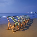 Bournemouth Images - deckchairs (manipulated)